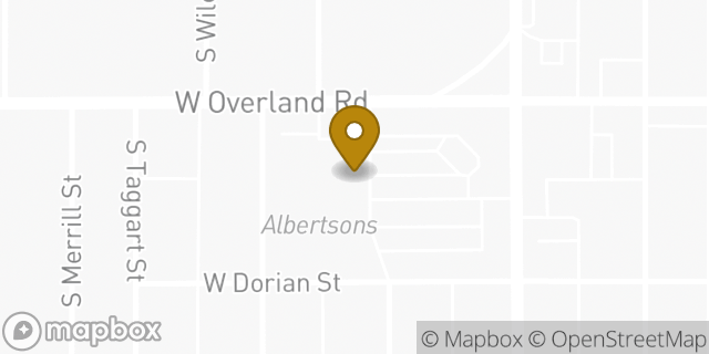 Map showing the location of Starbucks in Boise, ID 83705