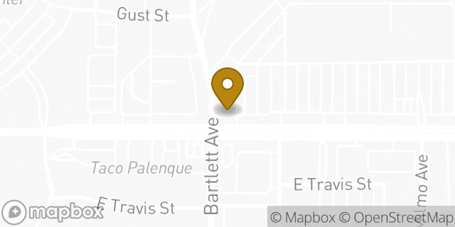 Map showing the location of Starbucks in Laredo, TX 78041