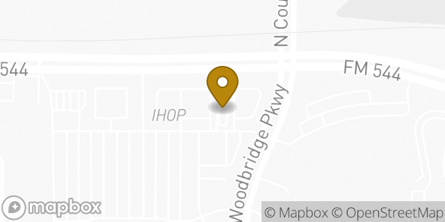 Map showing the location of Starbucks in Wylie, TX 75098