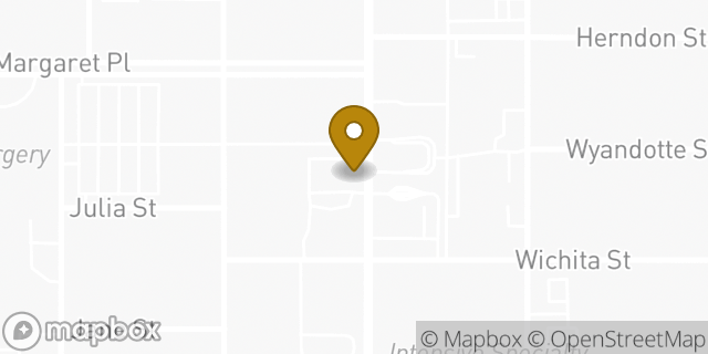 Map showing the location of Chase ATM in Shreveport, LA 71101