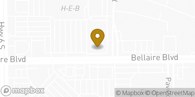 Map showing the location of Subway in Houston, TX 77083