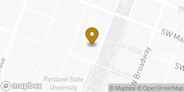 Map showing the location of Subway in Portland, OR 97201