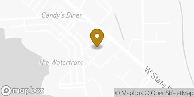 Map showing the location of Starbucks in Boise, ID 83703