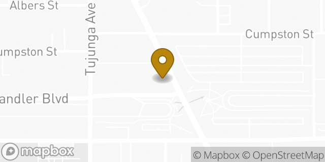Map showing the location of CVS Pharmacy in North Hollywood, CA 91601