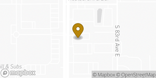 Map showing the location of McDonald's in Tulsa, OK 74145
