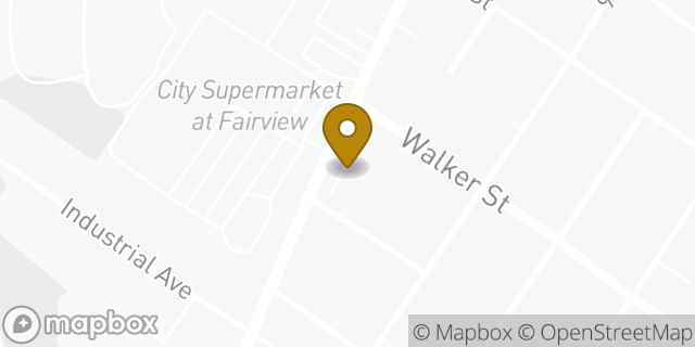 Map showing the location of Enterprise Rent-A-Car in Fairview, NJ 07022