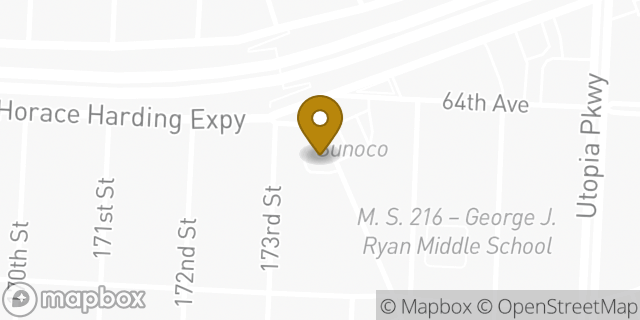 Map showing the location of Baskin-Robbins in Fresh Meadows, NY 11365