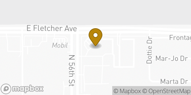 Map showing the location of 7-Eleven in Tampa, FL 33617