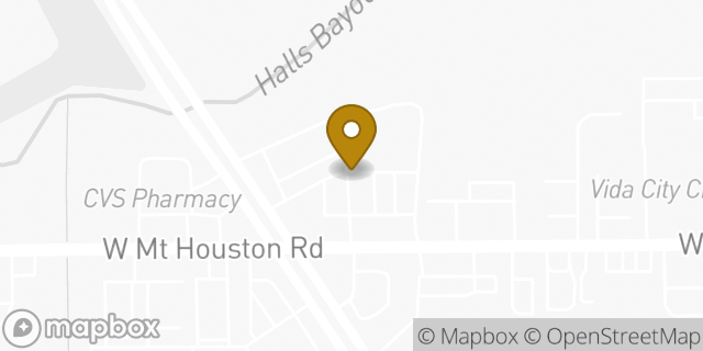 Map showing the location of Coinme in Houston, TX 77038