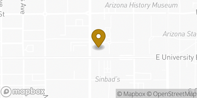 Map showing the location of CVS Pharmacy in Tucson, AZ 85719