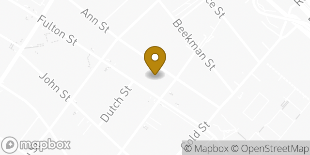 Map showing the location of Chipotle Mexican Grill in New York, NY 10038