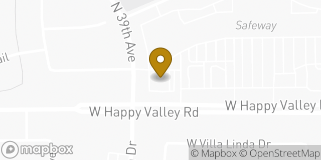Map showing the location of Chase in Glendale, AZ 85310