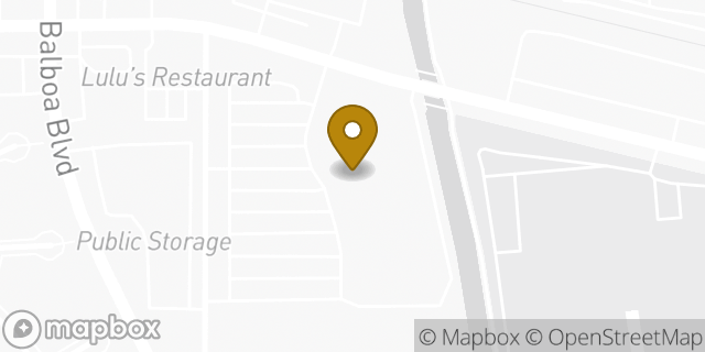 Map showing the location of The Home Depot in Van Nuys, CA 91406
