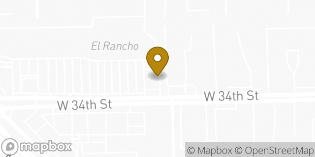 Map showing the location of Bank Of America in Houston, TX 77092