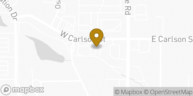 Map showing the location of Subway in Cheyenne, WY 82009