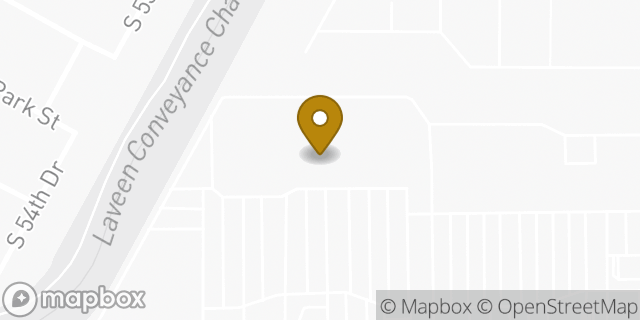 Map showing the location of The Home Depot in Laveen, AZ 85339
