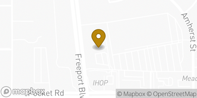 Map showing the location of Staples in Sacramento, CA 95832