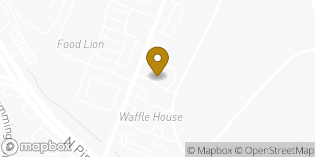 Map showing the location of McDonald's in Spartanburg, SC 29303