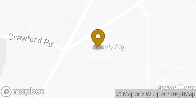 Map showing the location of Subway in Argyle, TX 76226