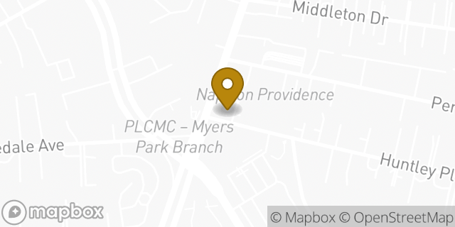 Map showing the location of Fifth Third Bank in Charlotte, NC 28207