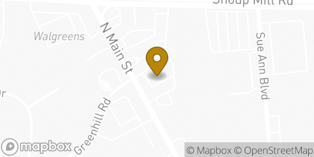 Map showing the location of McDonald's in Dayton, OH 45405