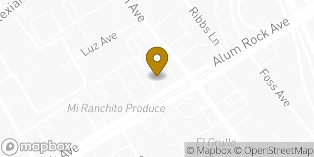 Map showing the location of AutoZone in San Jose, CA 95116