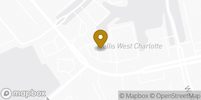 Map showing the location of Subway in Charlotte, NC 28208