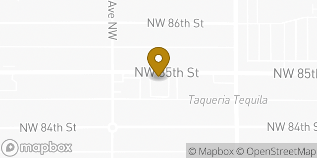 Map showing the location of Enterprise Rent-A-Car in Seattle, WA 98117