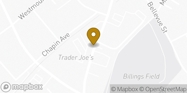 Map showing the location of Trader Joe's in Boston, MA 02132