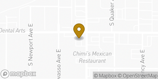Map showing the location of McDonald's in Tulsa, OK 74120