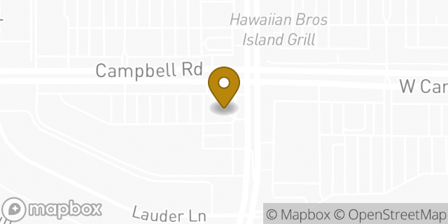 Map showing the location of 7-Eleven in Dallas, TX 75248