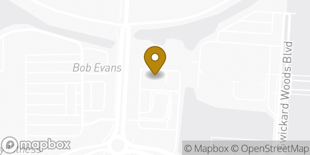 Map showing the location of Subway in New Albany, OH 43054