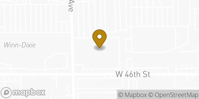 Map showing the location of The Home Depot in Hialeah, FL 33012