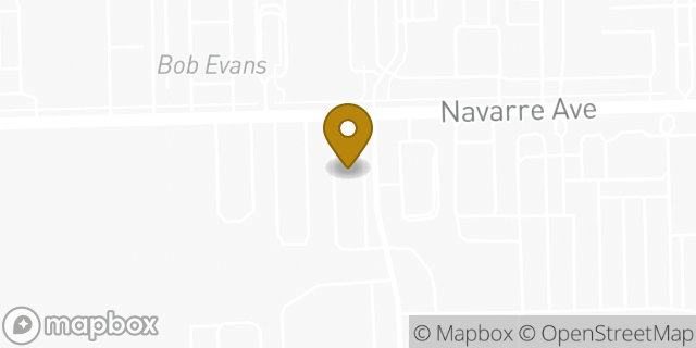 Map showing the location of Chipotle Mexican Grill in Oregon, OH 43616