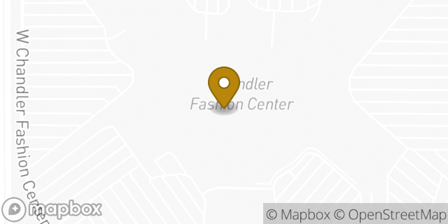 Map showing the location of Sunglass Hut in Chandler, AZ 85226