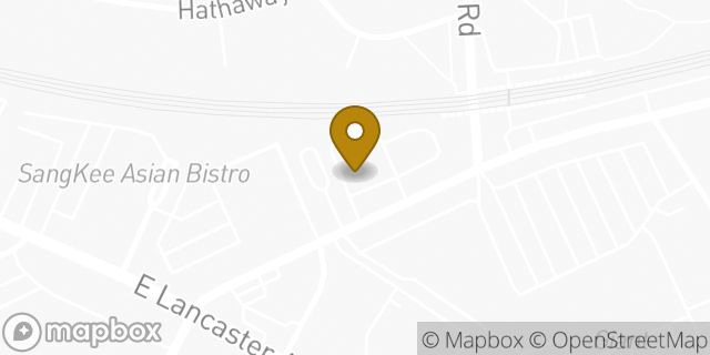 Map showing the location of Starbucks in Wynnewood, PA 19096