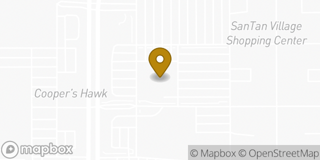 Map showing the location of Dick's Sporting Goods in Gilbert, AZ 85295