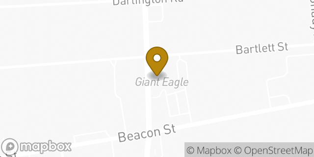 Map showing the location of Giant Eagle in Pittsburgh, PA 15217