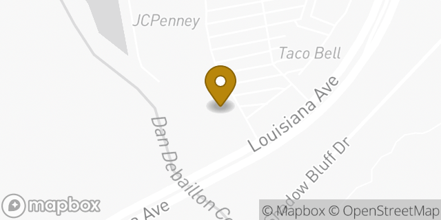 Map showing the location of Academy Sports + Outdoors in Lafayette, LA 70501