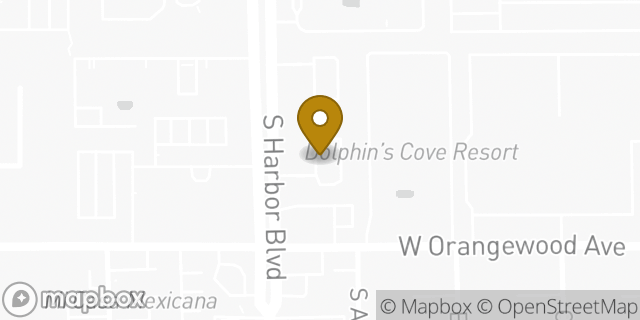 Map showing the location of Ramada Anaheim Convention Center in Anaheim, CA 92802