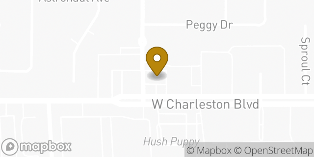 Map showing the location of 7-Eleven in Las Vegas, NV 89117