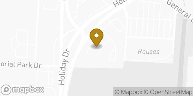 Map showing the location of Papa Johns Pizza in New Orleans, LA 70114