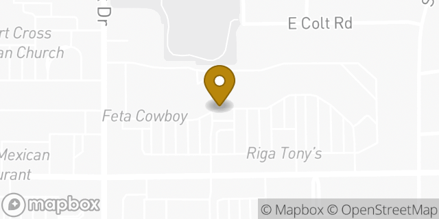 Map showing the location of Banner Imaging Tempe in Tempe, AZ 85284