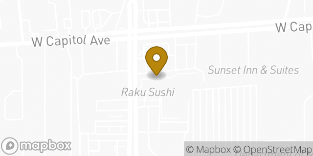 Map showing the location of The UPS Store in West Sacramento, CA 95691