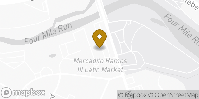 Map showing the location of Papa Johns Pizza in Alexandria, VA 22305