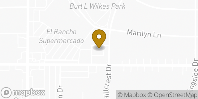 Map showing the location of AutoZone in Arlington, TX 76010