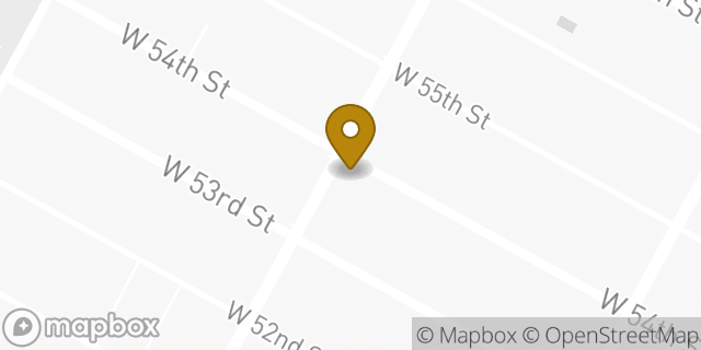 Map showing the location of CVS Pharmacy in New York, NY 10019