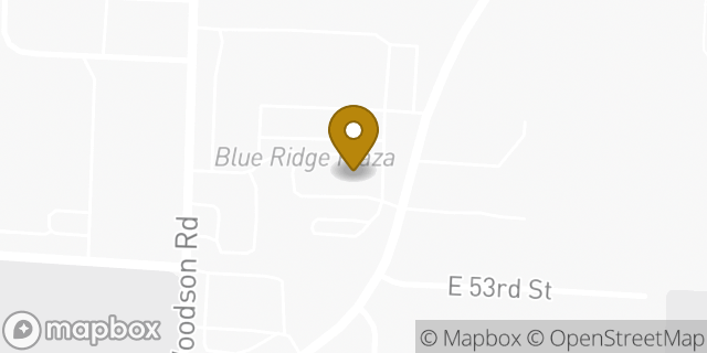 Map showing the location of McDonald's in Raytown, MO 64133