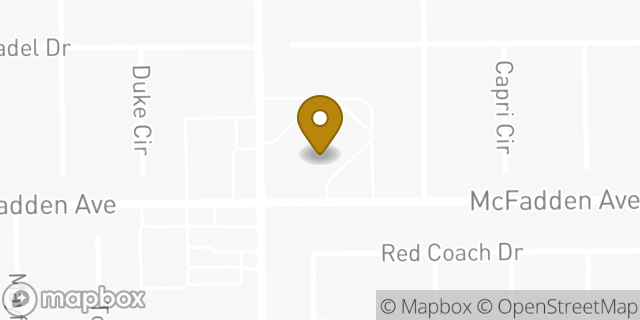 Map showing the location of The Church of Jesus Christ of Latter-day Saints in Huntington Beach, CA 92647
