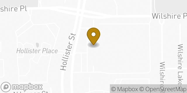 Map showing the location of Staples Fulfillment Center in Houston, TX 77040